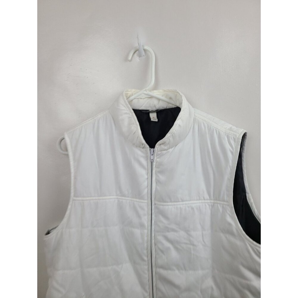 Supplies by Unionbay Womens Puffer Vest Size XL White Quilted Zip Front Outdoor - Picture 2 of 7